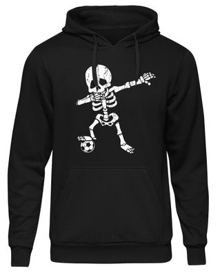 Skelett Dabbin Kapuzenpullover Halloween Hoodie Fasching Kostüm Pullover