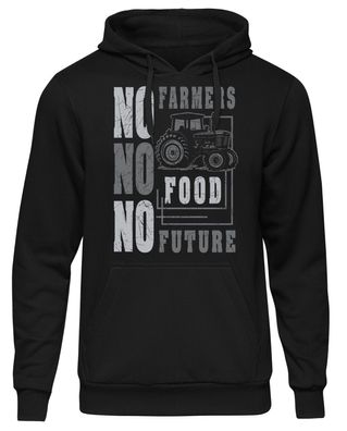 No Farmers No Future Kapuzenpullover | Bauern Protest Pullover Bauer Landwirt