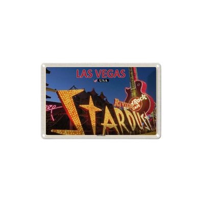 Blechschild 18x12 cm - Las Vegas Usa Neon Museum