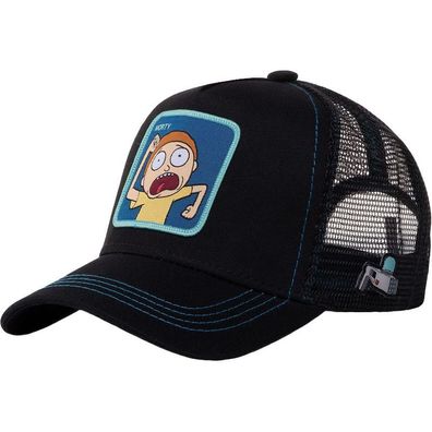 Offizielle Morty Smith Trucker Cap - Capslab Kappe mit Rick and Morty Patch Logo