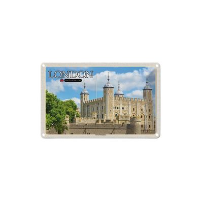 Blechschild 18x12 cm - Tower Of London United Kingdom