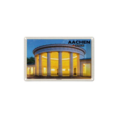 Blechschild 18x12 cm - Aachen Elisenbrunnen