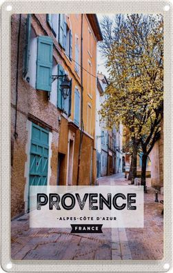 Blechschild 20x30 cm - Provence Alpes-Côte D'azur France