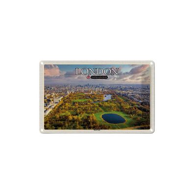 Blechschild 18x12 cm - London England Hyde Park