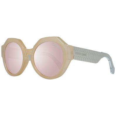 Roberto Cavalli Creme Frauen Sonnenbrille | SKU: RO-1003846