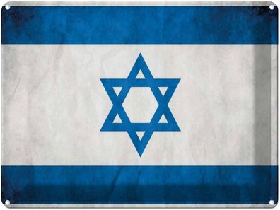 vianmo Blechschild 30x40 cm Israel Fahne Flagge