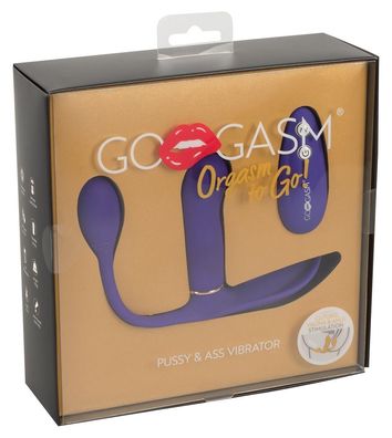 GoGasm - GoGasm Pussy & Ass Vibrator - (div. Farbe - Farbe: Schwarz