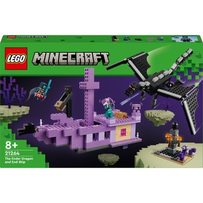 LEGO® Minecraft™ 21264 Der Enderdrache und das Endschiff