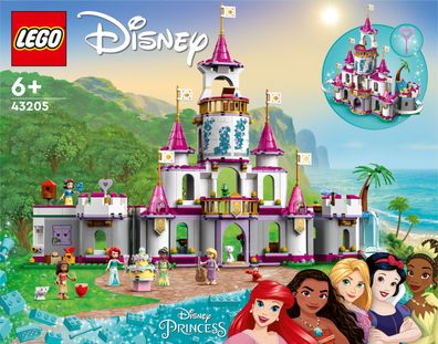 LEGO® DISNEY Prinzessin 43205 Ultimatives Abenteuerschloss
