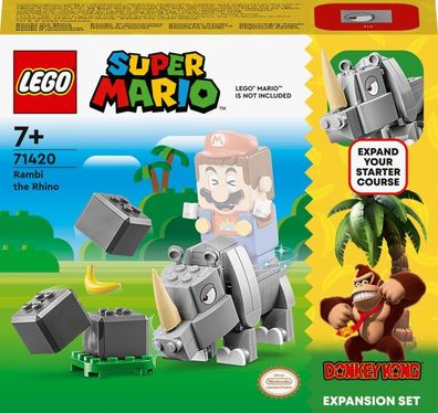 LEGO® Super Mario 71420 Rambi das Rhino - Erweiterungsset