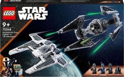 LEGO® Star Wars 75348 Mandalorianischer Fang Fighter vs. TIE Interceptor