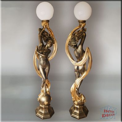 Lampe Griechische Stehlampe Göttin Aphrodite Skulptur Beleuchtung Kunstharz