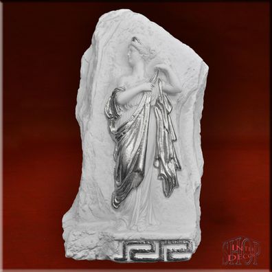 Wandrelief Relief 3D Wandbild Venus Aphrodite Flachrelief Skulptur Stuckgips