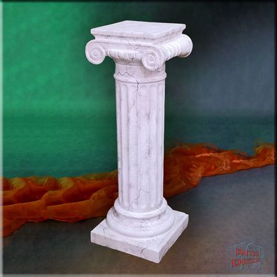 Dekosäule Säule Blumensäule Antike Ständer Marmor Optik Griechische Kunstharz