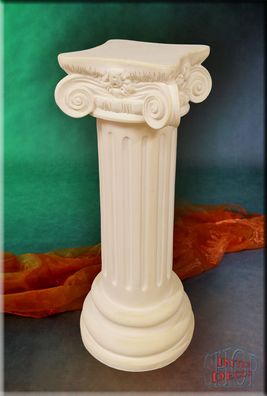 Säule Blumensäule Dekosäule Sockel Ständer Griechische Antik Marmor Stuckgips