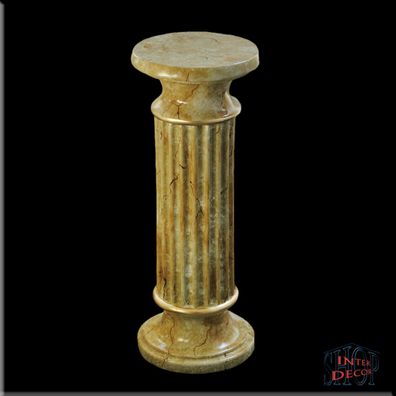 Dekosäule Säule Blumensäule Ständer Griechische Antik Marmor Optik Kunstharz