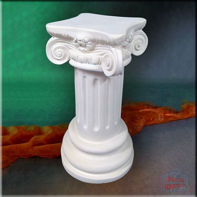 Dekosäule Säule Blumensäule Antike Sockel Ständer Griechische Marmor Stuckgips