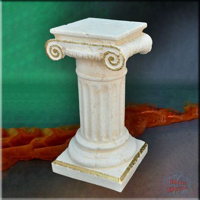 Säule Dekosäule Blumensäule Sockel Ständer Antik Griechische Marmor Stuckgips