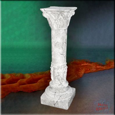 Dekosäule Säule Blumensäule Antike Ständer Podest Griechische Marmor Kunstharz