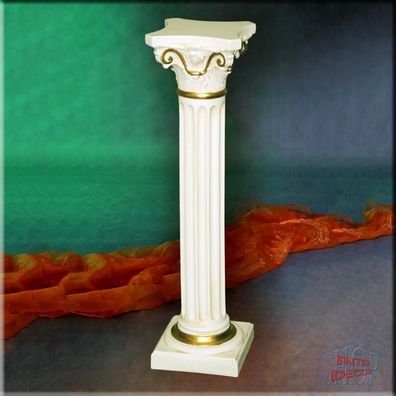 Säule Dekosäule Blumensäule Antike Ständer Sockel Griechische Marmor Kunstharz