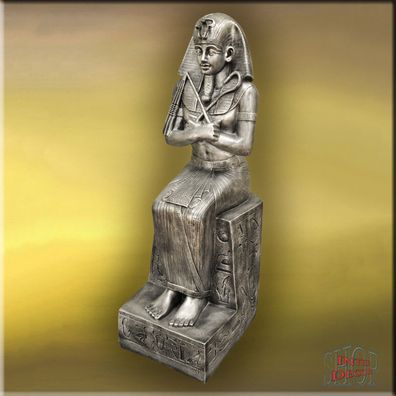 Statue Figur Dekofigur Skulptur Ramses XL Pharao Antike Ägyptische Kunstharz