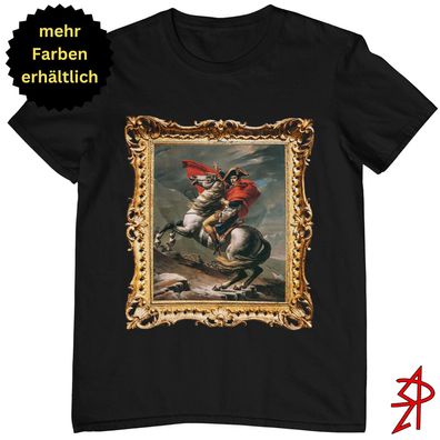 Napoleon T-Shirt Bonaparte Film Frankreich Geschichte Gemälde Paint Geschenkidee