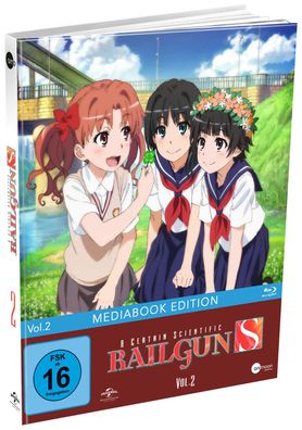 A Certain Scientific Railgun S - Vol.2 - Limited Edition - Blu-Ray - NEU