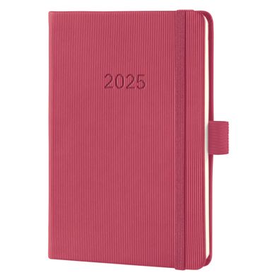 Wochenkalender Conceptum 2025 Hardcover marsala red 176S. ca. A6