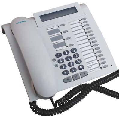 Siemens OptiPoint 500 Advance schnurgebundes System-Telefon Arctic mit 19% MwSt