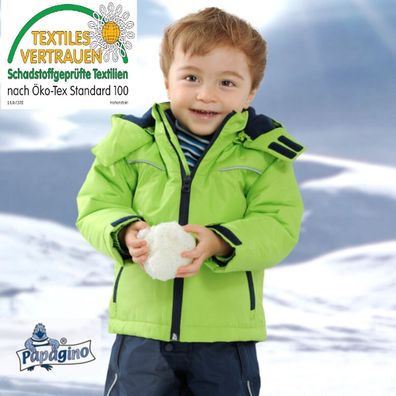 Kinder Winterjacke Schneejacke jungen 86/92 Schadstoffrei schmutz-wasserabweisen