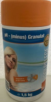 Steinbach Chlorgranulat ph- minus granulat für Pool pulver 1,5kg Poolpflege