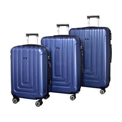 Hartschalen-Trolley Reisekoffer Flugzeugkoffer Handgepäck Valis Suitcase ABS