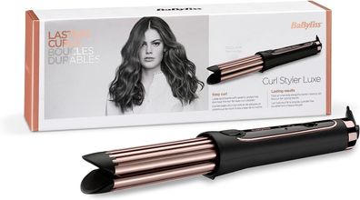 BaByliss innovativer Lockenstab mit integrierten Heizplatten und Kühlluft-Funkt