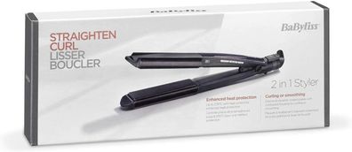 Babyliss Protect ST330E 2in1 Glätteisen Keramik Locken Haarglätter Lockenstab