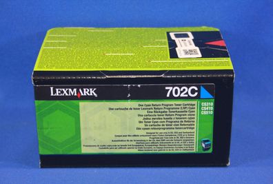 Lexmark 702C Toner Cyan 70C20C0 -A