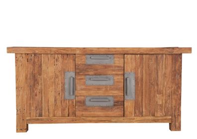 CORAL Sideboard Recyceltes Teak Natur