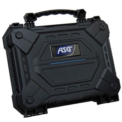 ASG Tactical Pistolenkoffer für Airsoft und Druckluft Waffen Innen ca 30x21x3 cm