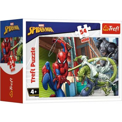TREFL Puzzle Spiderman: Gegen die Schurken 54 Teile