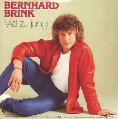 7" Cover Bernhard Brink - Viel zu jung