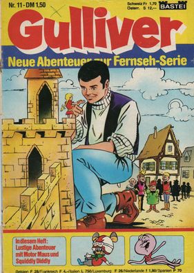 Gulliver Comics Heft Nr 11 von 1979 Vintage Sammlerheft Bastei Verlag