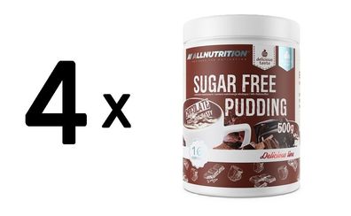 4 x Sugar Free Pudding, Chocolate - 500g