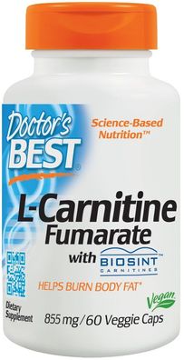 L-Carnitine Fumarate, 855mg - 60 vcaps