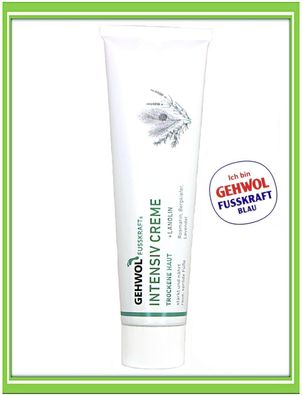 Gehwol Intensiv Creme (Fusskraft Blau) Fußcreme 125ml |€56,80/ L