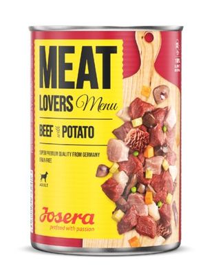 Josera | Hund | Nassfutter Meat Lovers Menu Beef with Potato 6 x 800g