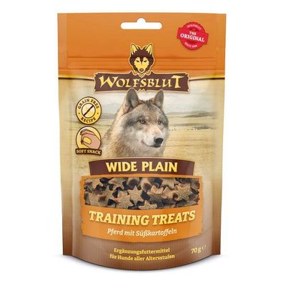 Wolfsblut Training Treats Wide Plain - Pferd mit Süßkartoffel 70 g