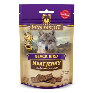 Wolfsblut Meat Jerky Black Bird 80 g