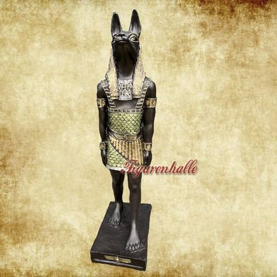 Ägyptische Anubis Ägypten Figur Statue Skulptur Einrichtung Dekoratin Deko bla