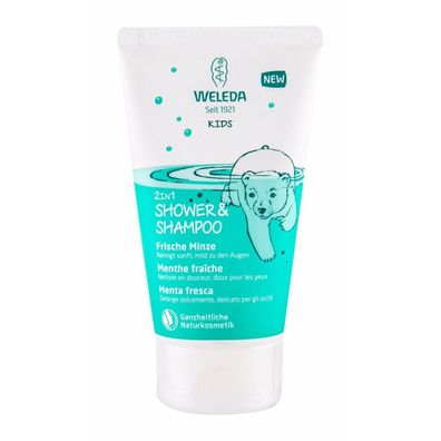 Weleda Kids 2in1 Shower & Shampoo Fresh Mint