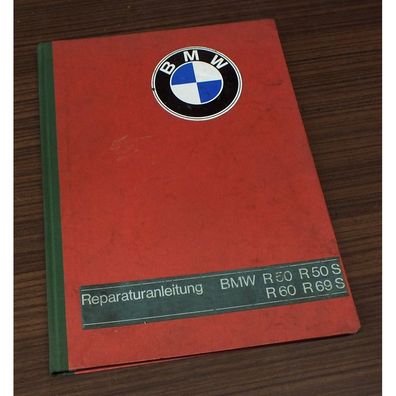 Original-Reparaturanleitung BMW R50, R50S, R60, R69S, viersprachig D, F, GB, ES