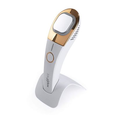 LED Gesichtsmassagegerät Face Maxxmee Wärme Kälte Vibration Lichttherapie NEU